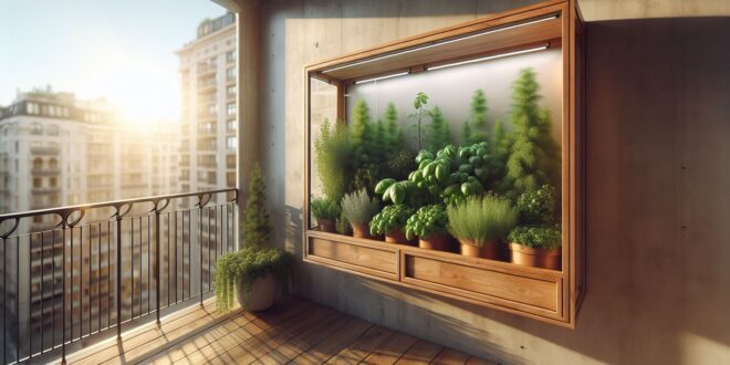 Building a Greenhouse on Your Urban Balcony