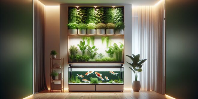 Aquaponics Systems for Urban Homes: Fish and Veggies Together
