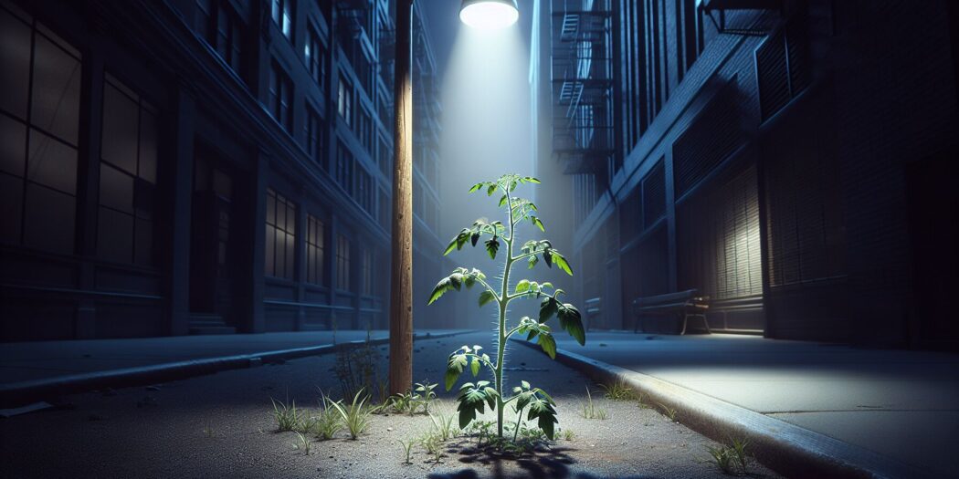The Impact of Light Pollution on Urban Gardens
