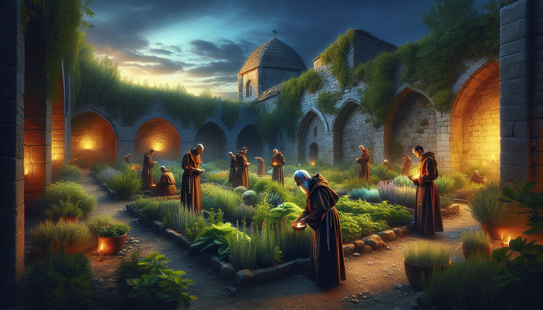 How the Knights Templar Used Herbs for Strength and Healing