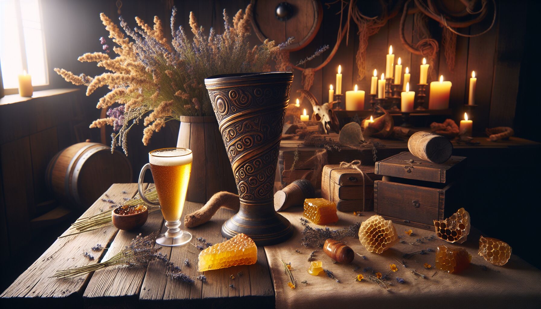 Medicinal Mead: How the Vikings Used Fermented Honey for Health