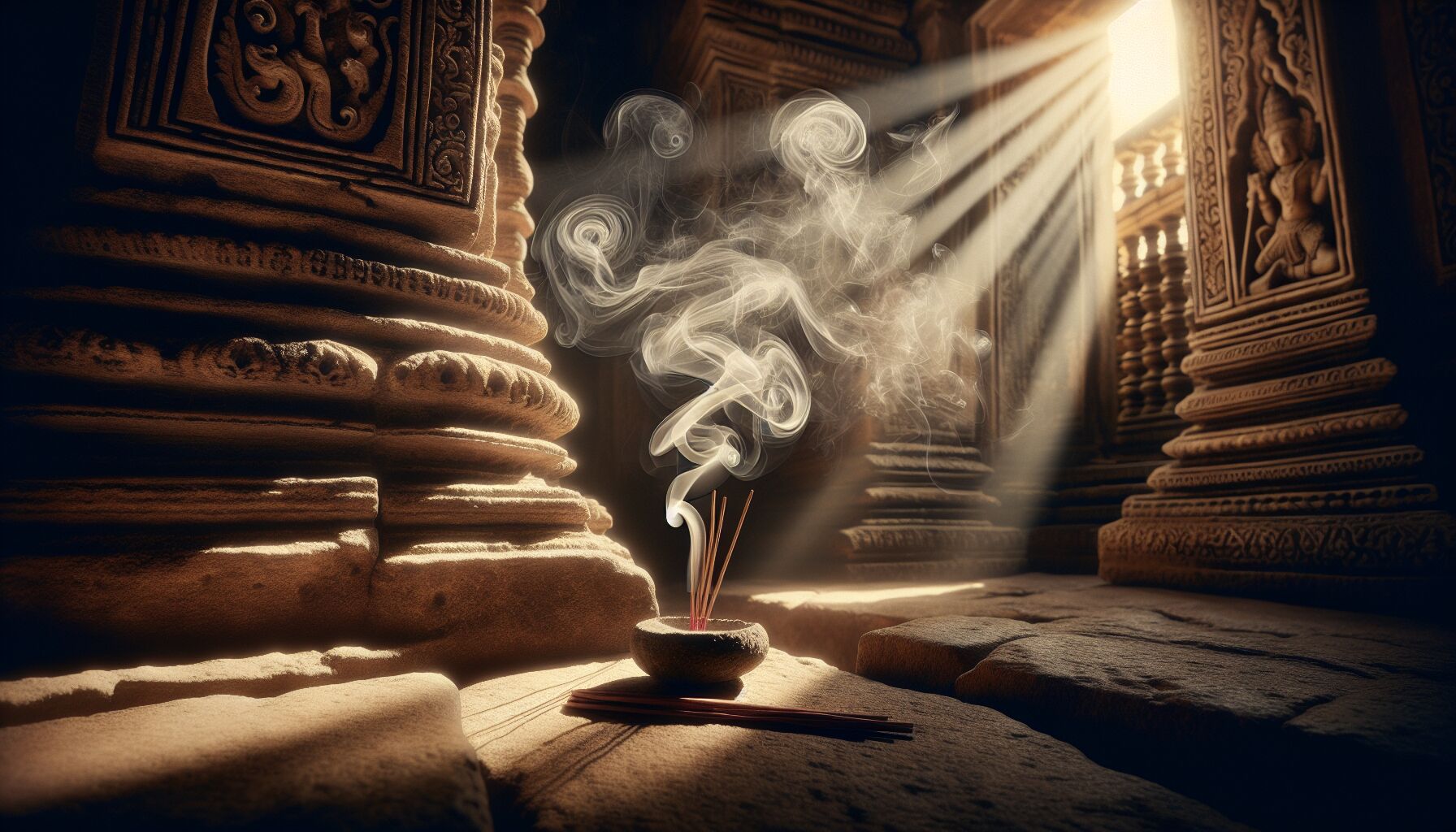 Sacred Smoke: The Ritual Use of Herbal Incense in Ancient Temples
