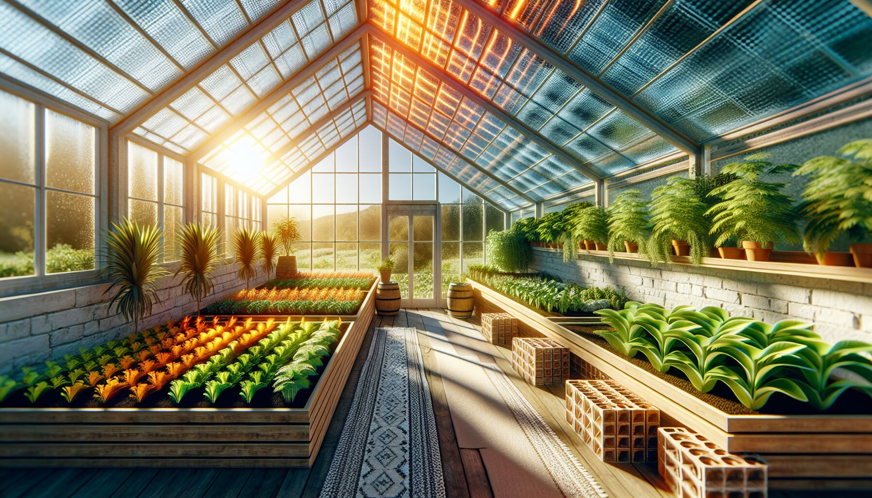 How to Build a Passive Solar Greenhouse for Year-Round Growing